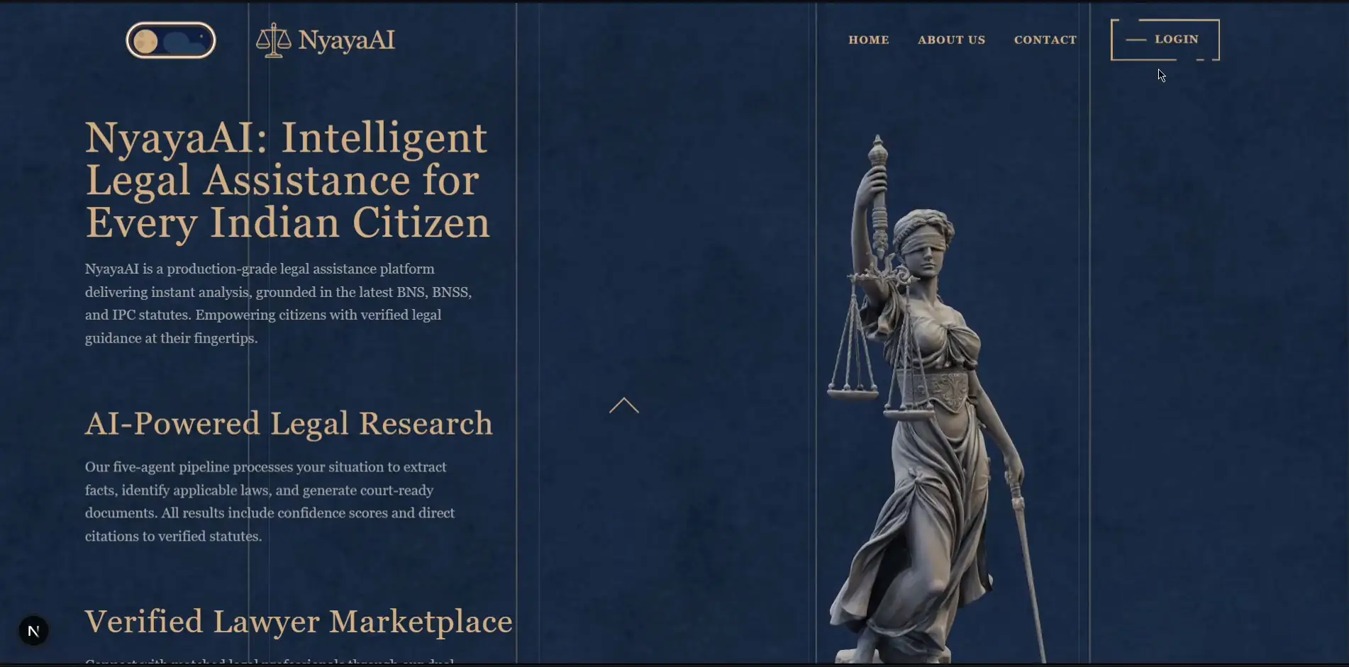 NyayaAI — Multi-Agent Legal Intelligence Platform